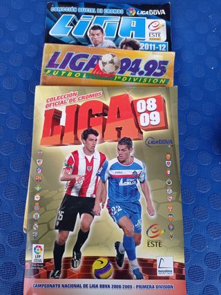 Álbum Cromos Fútbol LIGA 94-95 faltan algunos crom