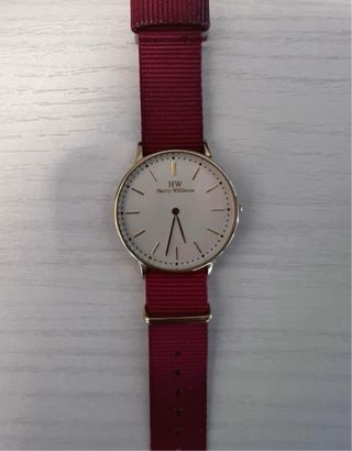 Orologio Harry Williams Oro e Rosso