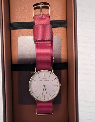 Orologio Harry Williams Oro e Rosso