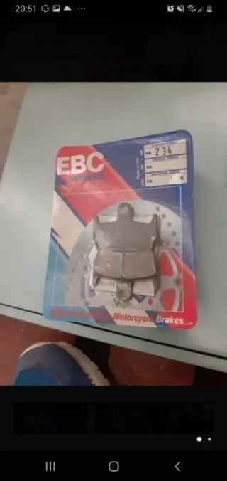 Honda SZX 50cc Pastillas Freno