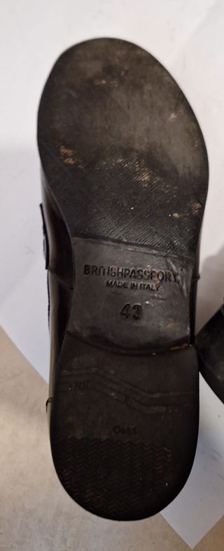 Mocassini uomo British Passport neri