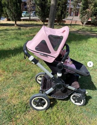 Carro Bebé Bugaboo Rosa