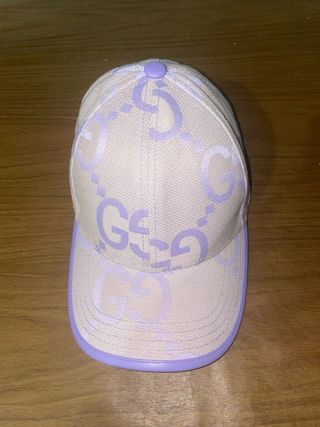 Gorra Gucci Beige y rosa
