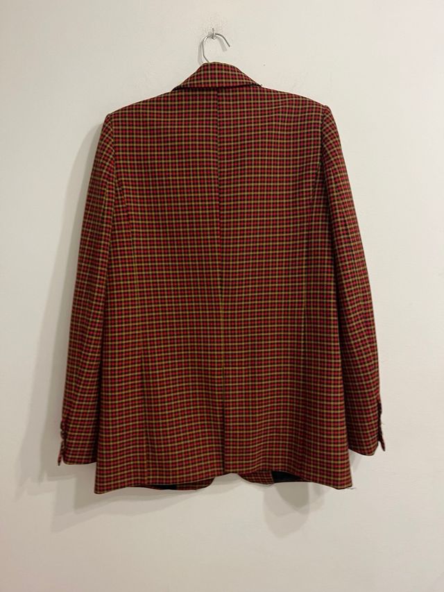 Chaqueta cuadros Zara Talla xs 