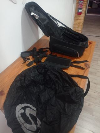 Bolsa viaje moto asiento 