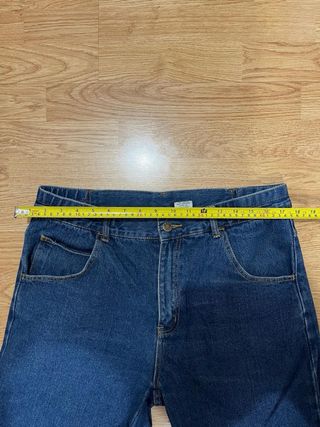 Pantalón corto baggy azul