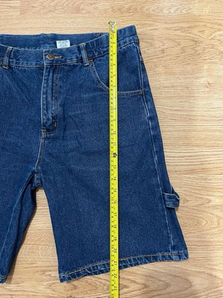 Pantalón corto baggy azul
