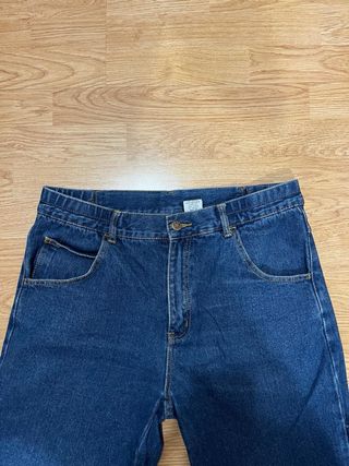 Pantalón corto baggy azul