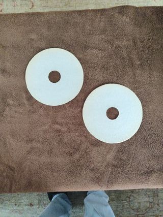 Lote 2 discos single cartón.