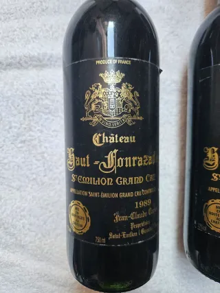 Bottiglie Vino Château Haut-Monrazade 1989