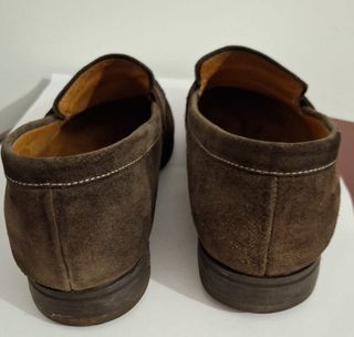 Mocassini uomo Geox scamosciati