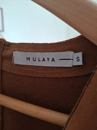 Chaqueta Mulaya ante flecos S/36
