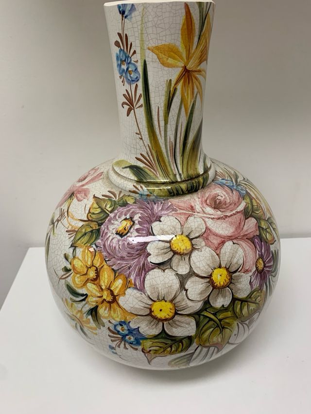 Vaso Ceramica Bassano Fiori