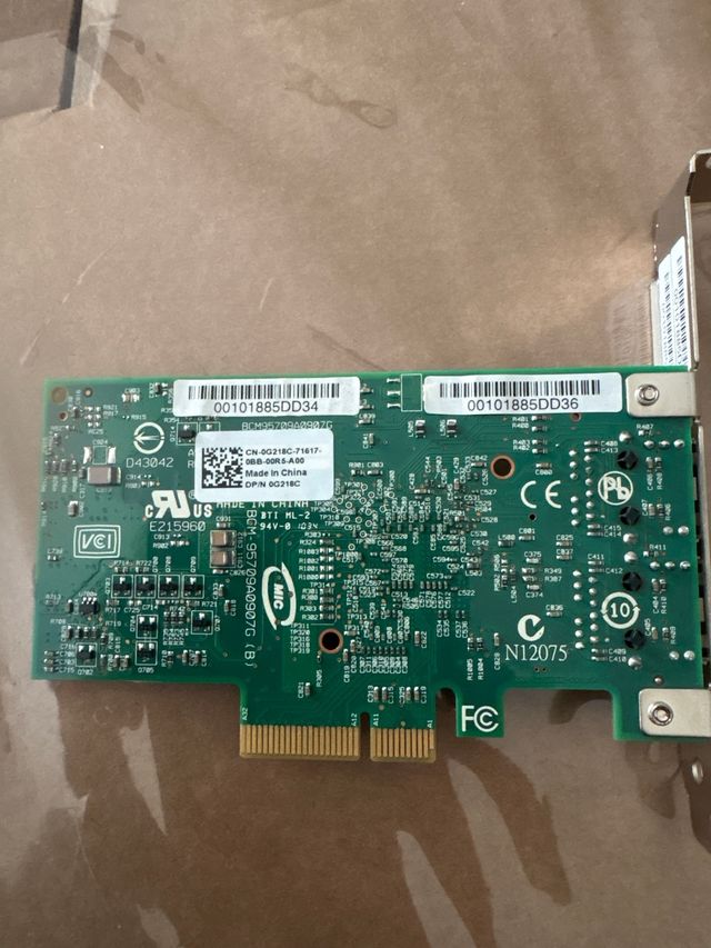 Tarjeta Red Servidores Broadcom