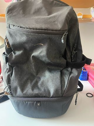 Mochila nevera Quechua gris/negra