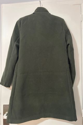 Chaqueta larga verde