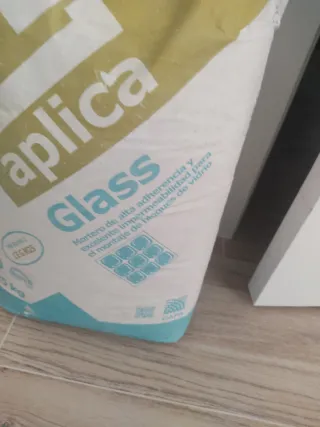 Mortero Glass Aplica 25kg