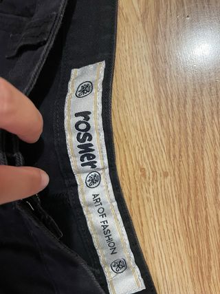 Pantalón corto Rosner baggy negro