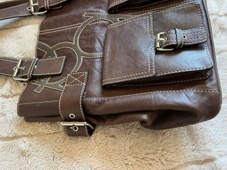 Bolso Purificacion Garcia Marrón