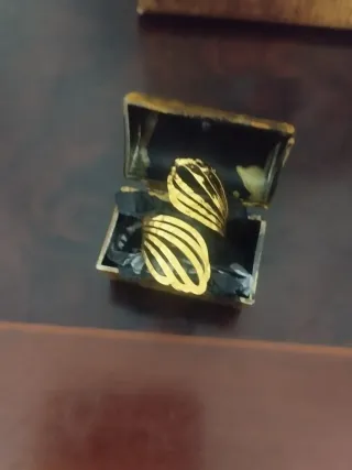 Anillo Oro Diseño Hojas Italiano Ajustable