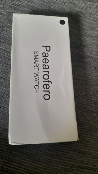 Smartwatch Paearofero con correa negra