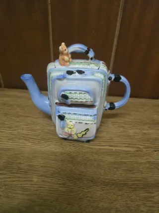 Figura maleta con ratones y osito