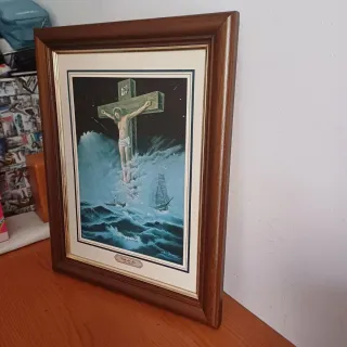 Cuadro Cristo del Mar de Xai Oscar