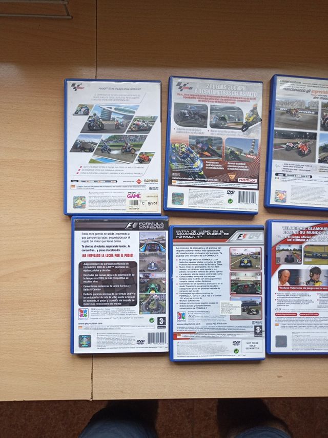 Pack 8 Juegos PS2 Conduccion