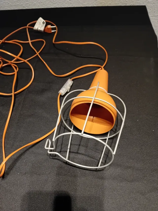 Lámpara de trabajo naranja