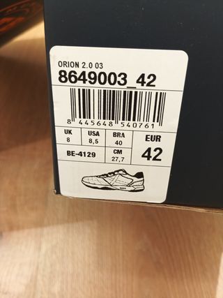 Zapatillas Munich Orión 2.0 Talla 42
