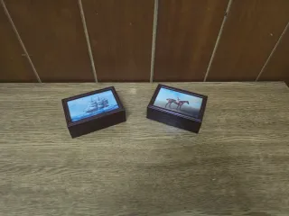 3 Cajas Decorativas Plástico