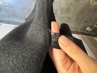 Abrigo Massimo Dutti Gris Mujer