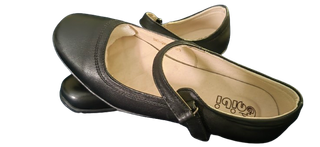Zapatos elegantes niña negros
