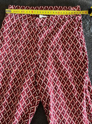 Pantalón estampado rombos