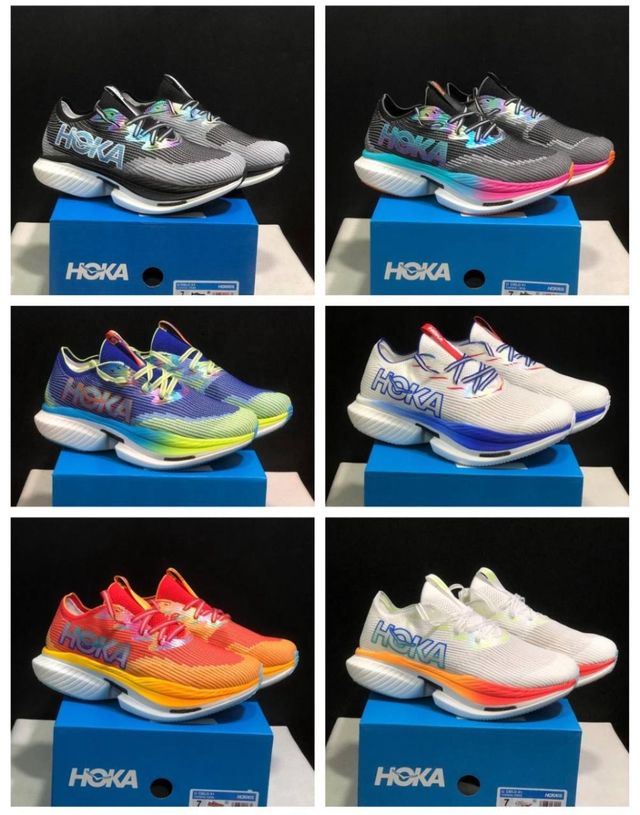 Zapatos Nike Blancos y Naranjas