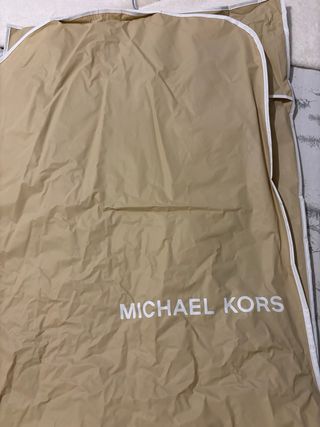 Cazadora Piel Michael Kors Beige