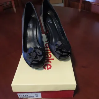 Zapatos de fiesta negros talla 39