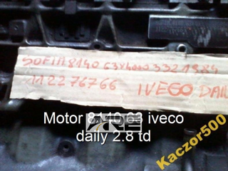 Motor 8140 63 iveco daily 2.8 td.