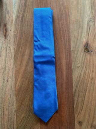 Corbata de Seda Azul