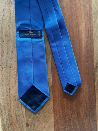 Corbata de Seda Azul