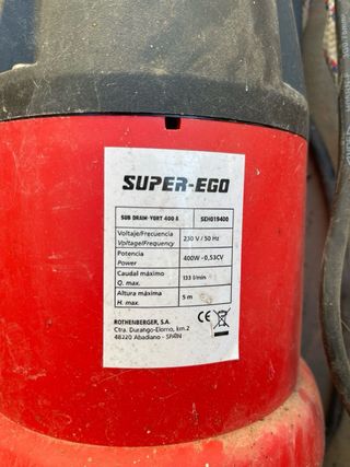 Bomba de achique SUPER-EGO