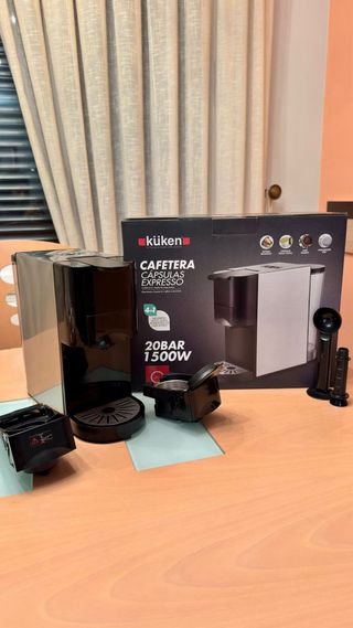 Cafetera Cápsulas KÜKEN 20 BAR 1500W