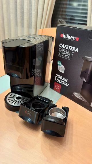 Cafetera Cápsulas KÜKEN 20 BAR 1500W