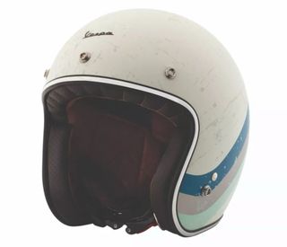 Casco Jet Vespa Heritage Biancospino Talla L