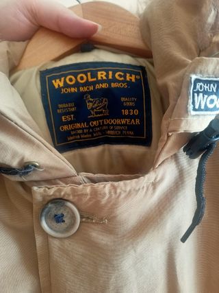 Piumino Woolrich Unisex Beige