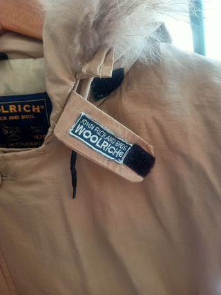 Piumino Woolrich Unisex Beige