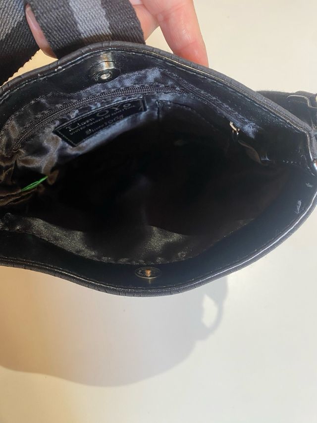 Bolso bandolera Benetton negro