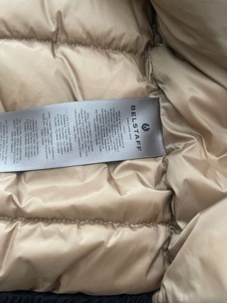 Chaqueta Belstaff Negra Plumas