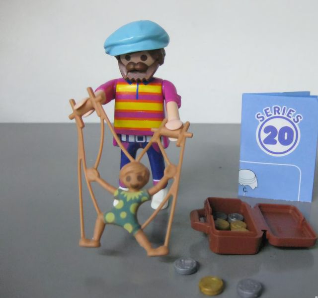 Titiritero Playmobil Serie 20