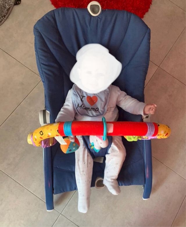 Sdraietta Chicco blu